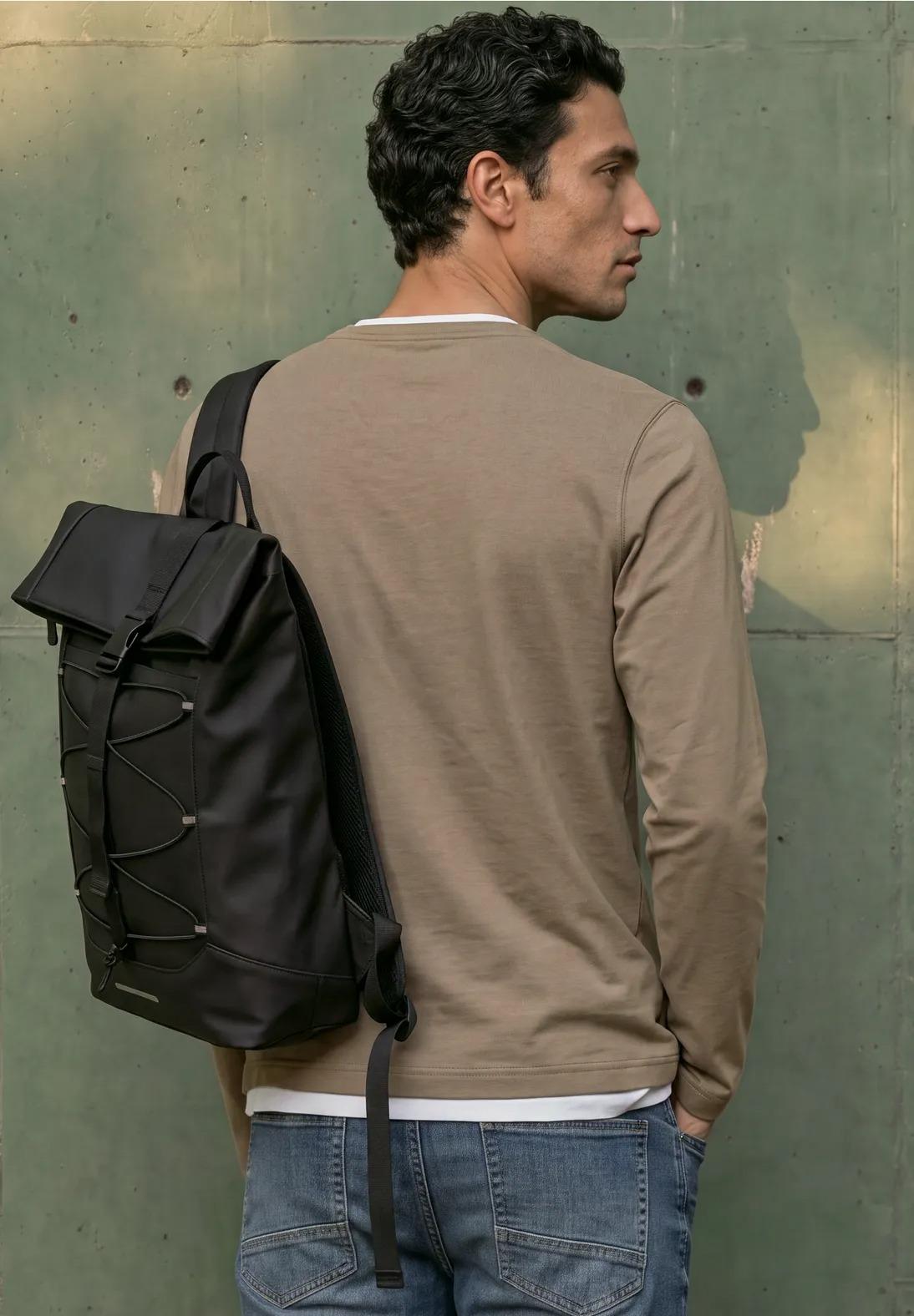 Street One MEN tričko Henley v 2-v-1 vzhľade, bež