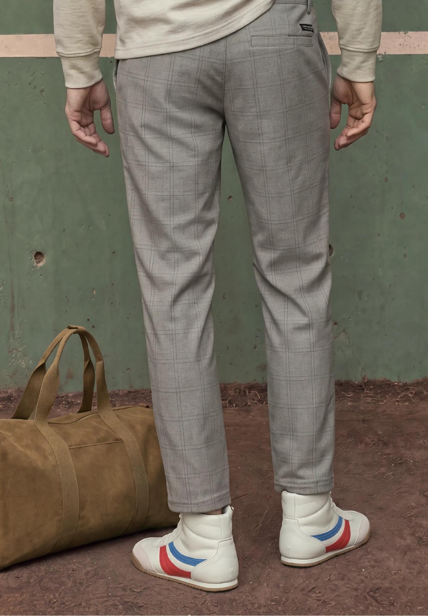 Street One MEN džersejové chino nohavice s flexibilným pásom