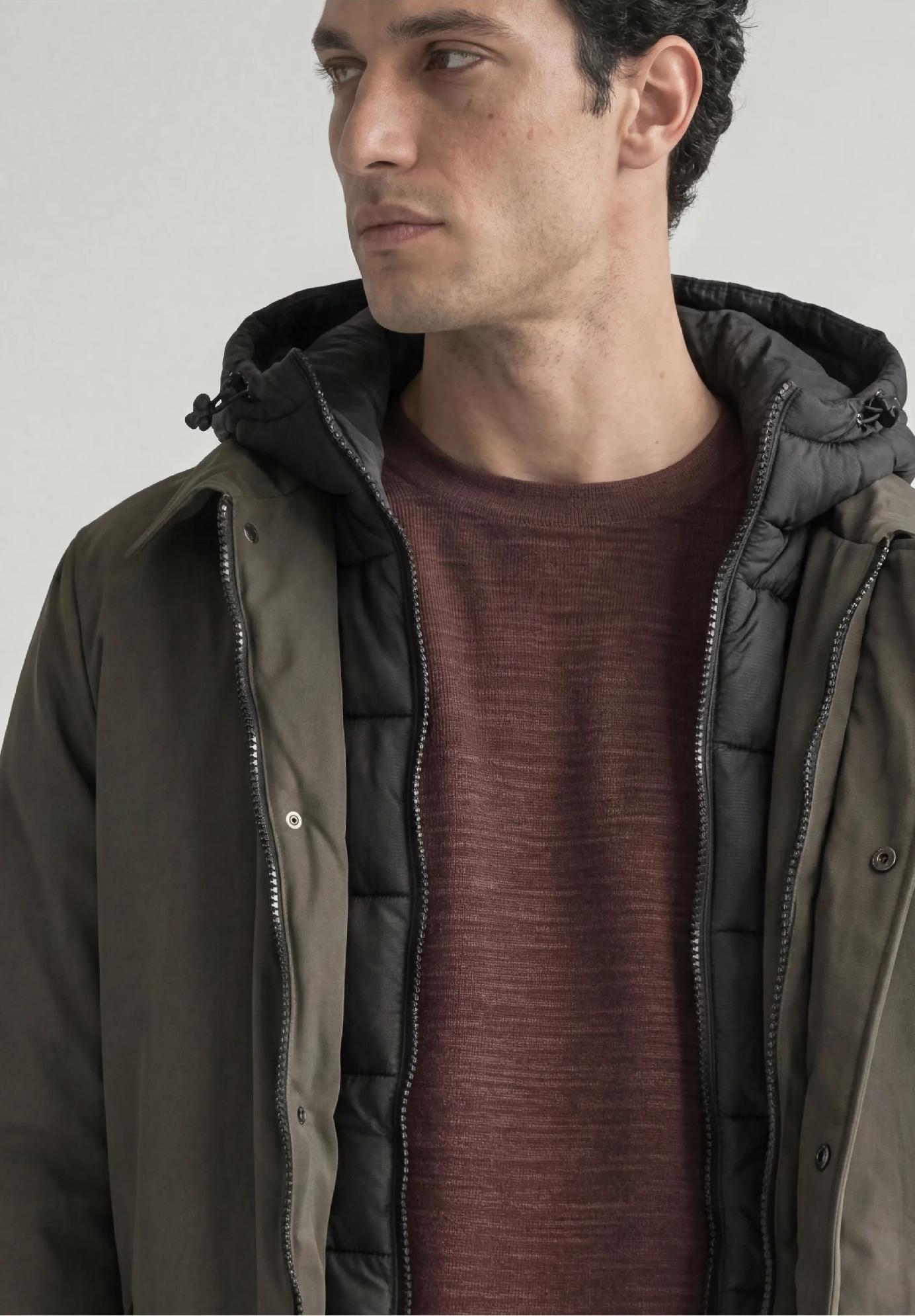 Street One MEN kabát s odnímateľnou prešívanou podšívkou