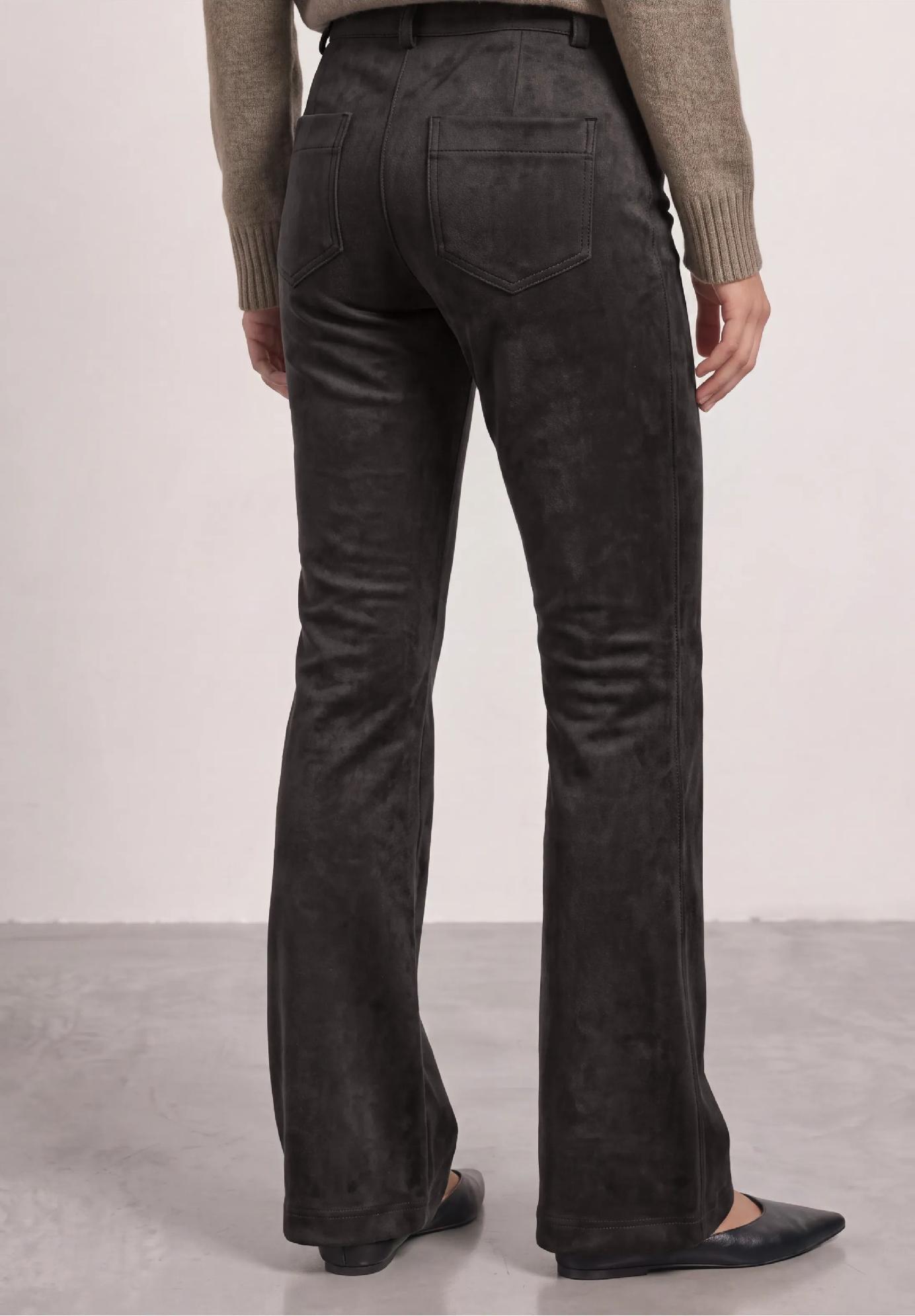 Street One bootcut nohavice z velúru s úzkym strihom