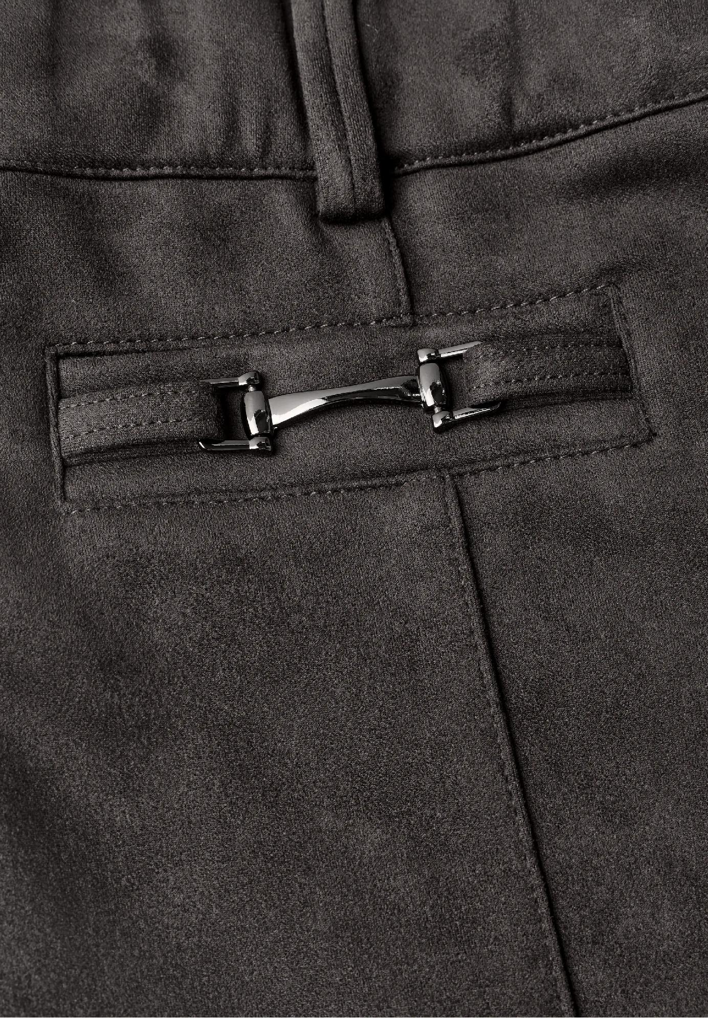 Street One bootcut nohavice z velúru s úzkym strihom