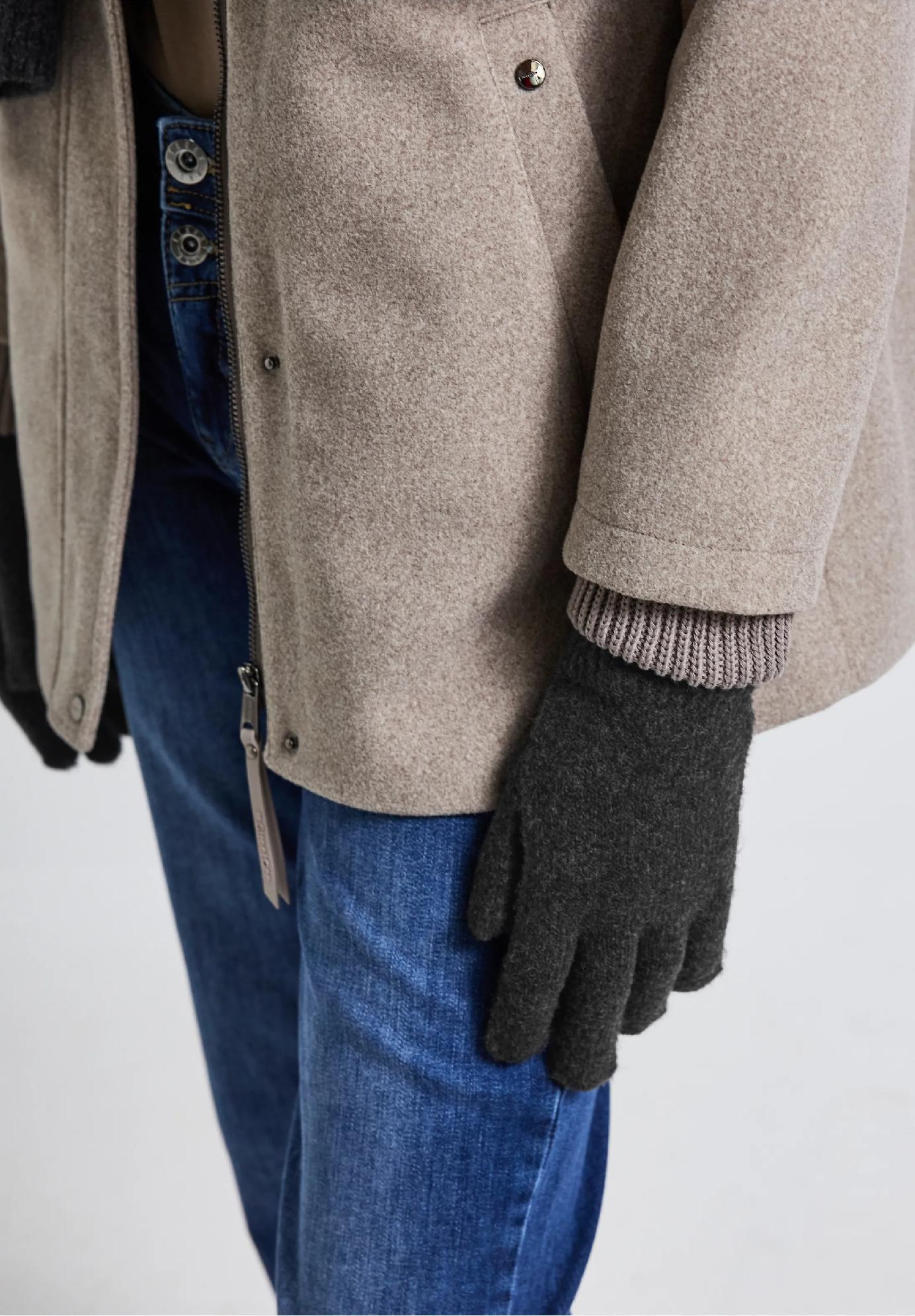 Street One jemne pletené rukavice, gra