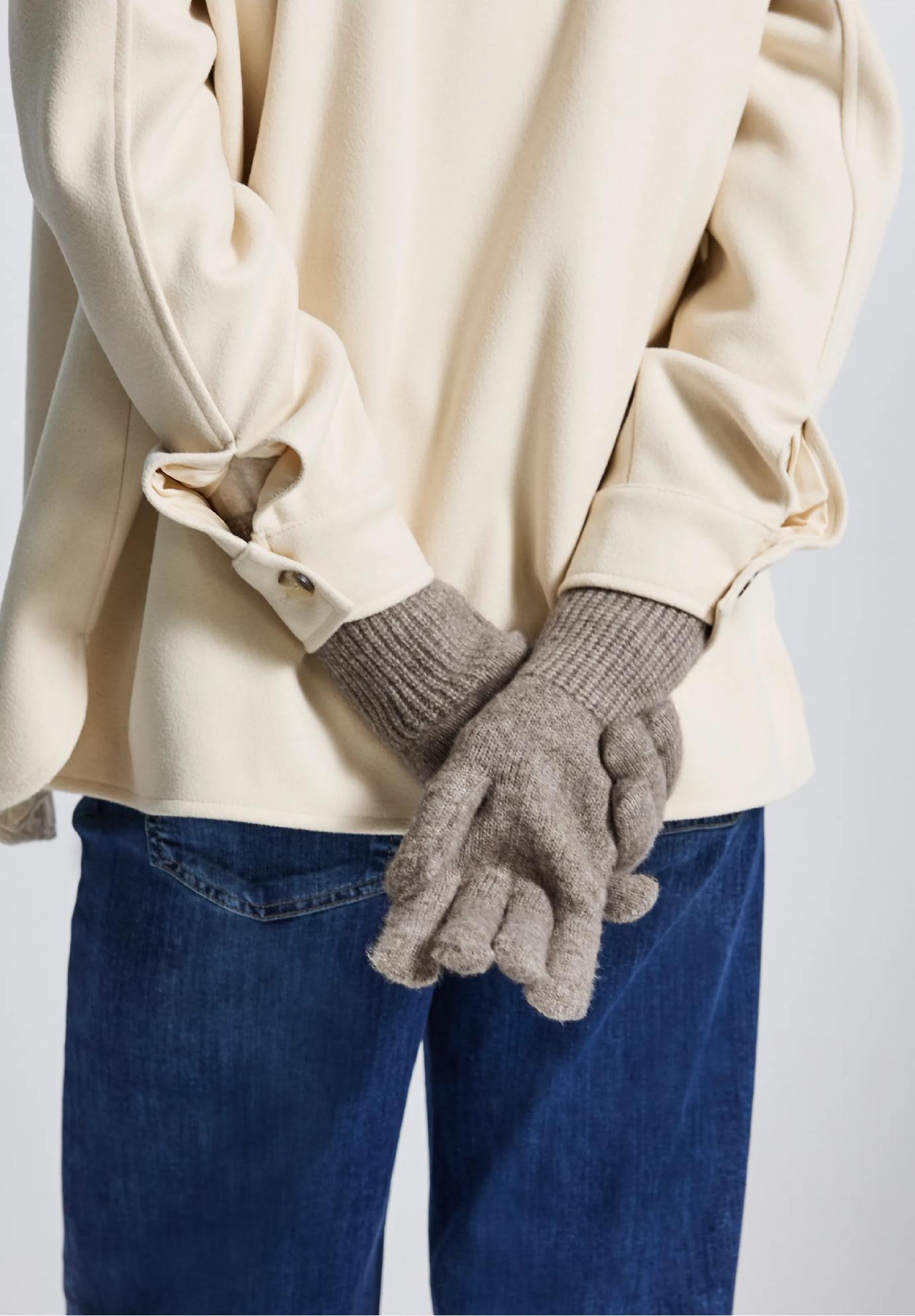 Street One jemne pletené rukavice, pie