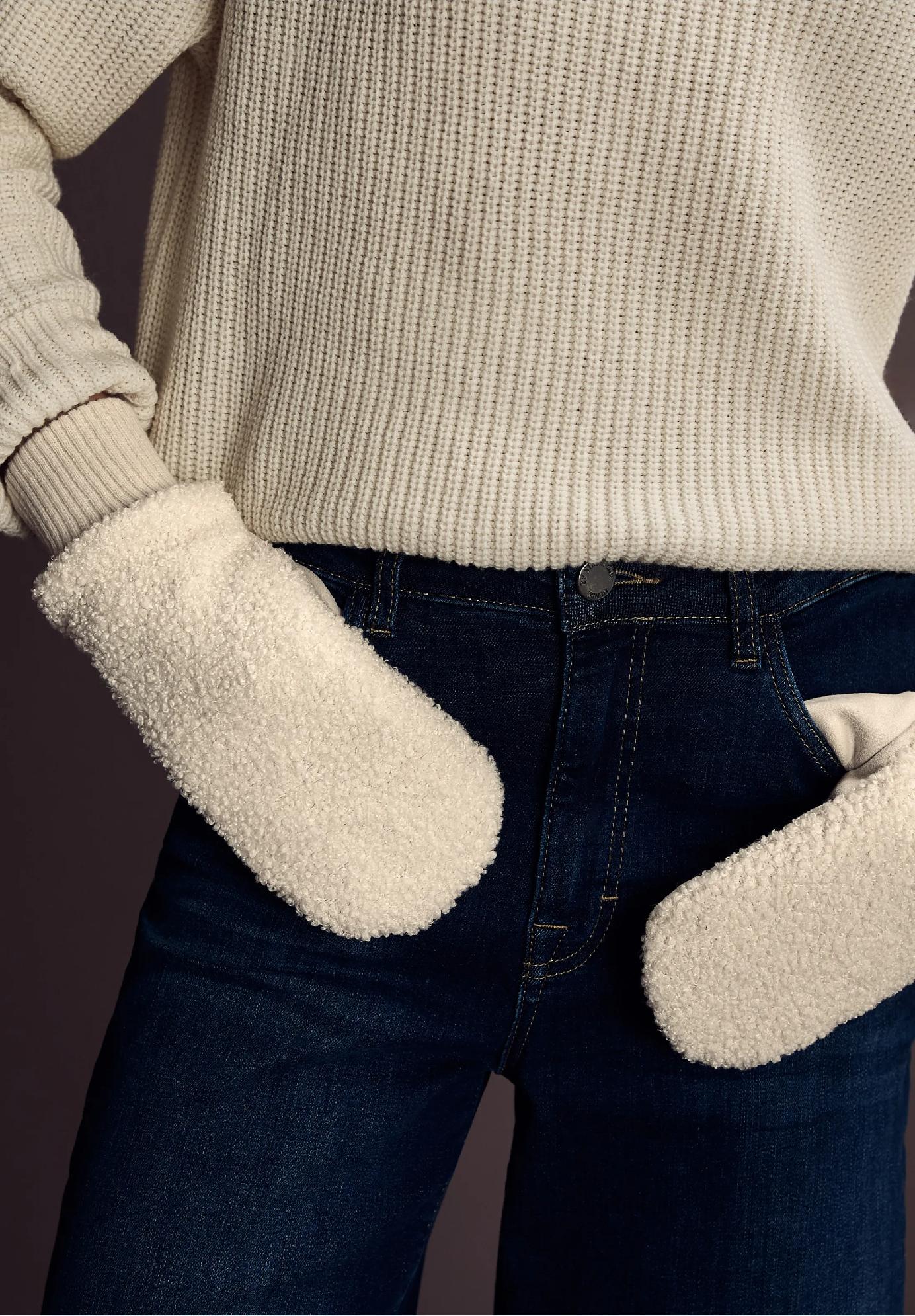 Street One rukavice z plyšového velúru