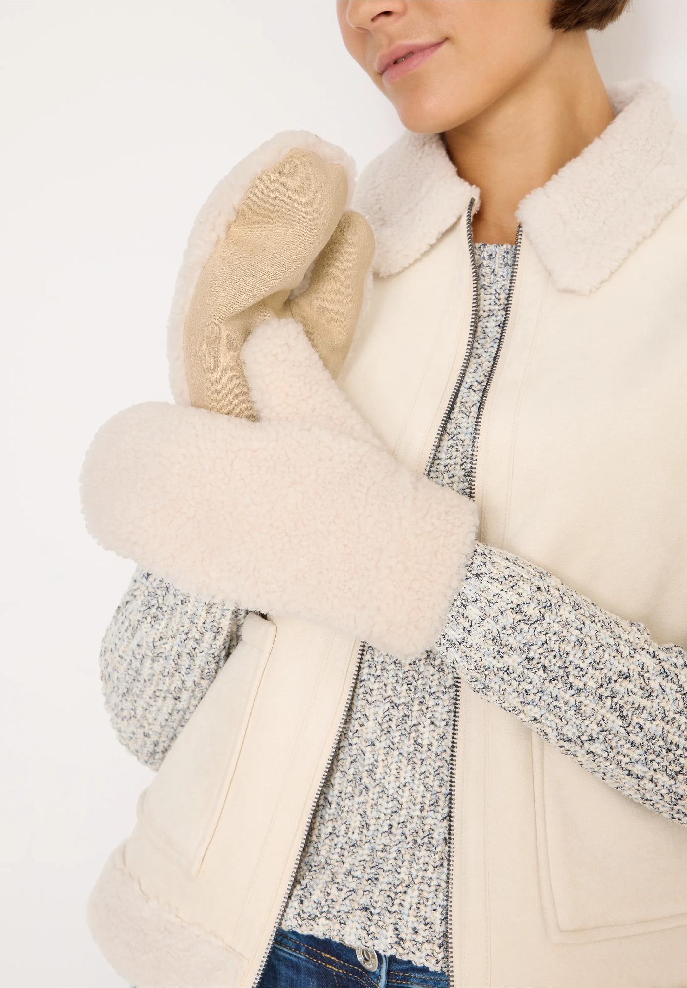 CECIL plyšové palčiaky, van