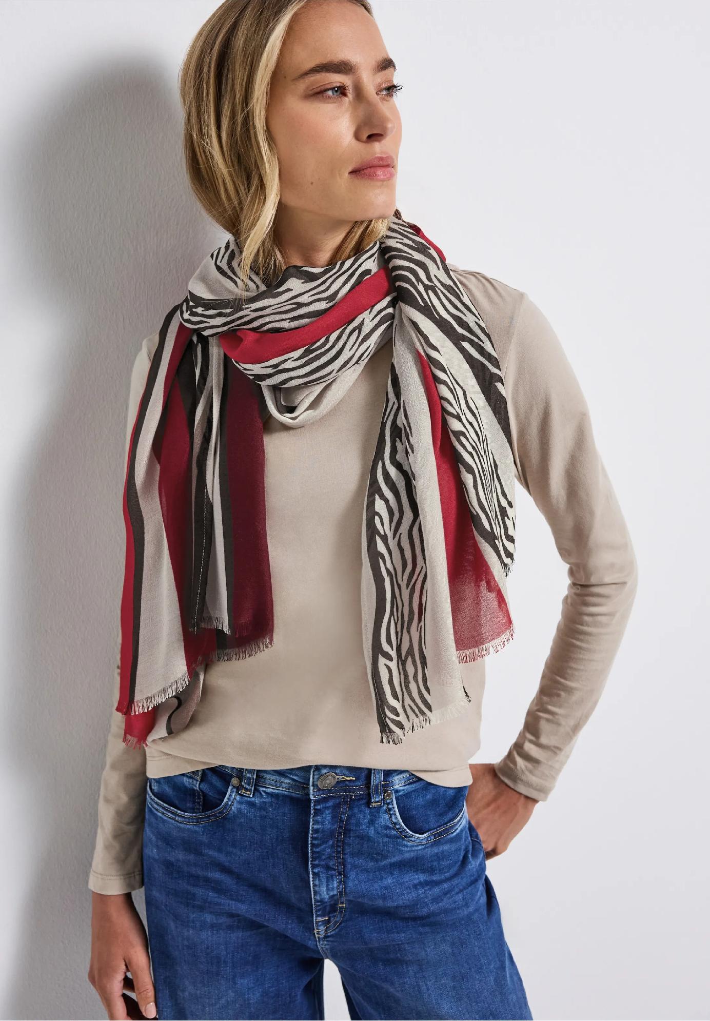 Street One vzorovaná šatka, mult