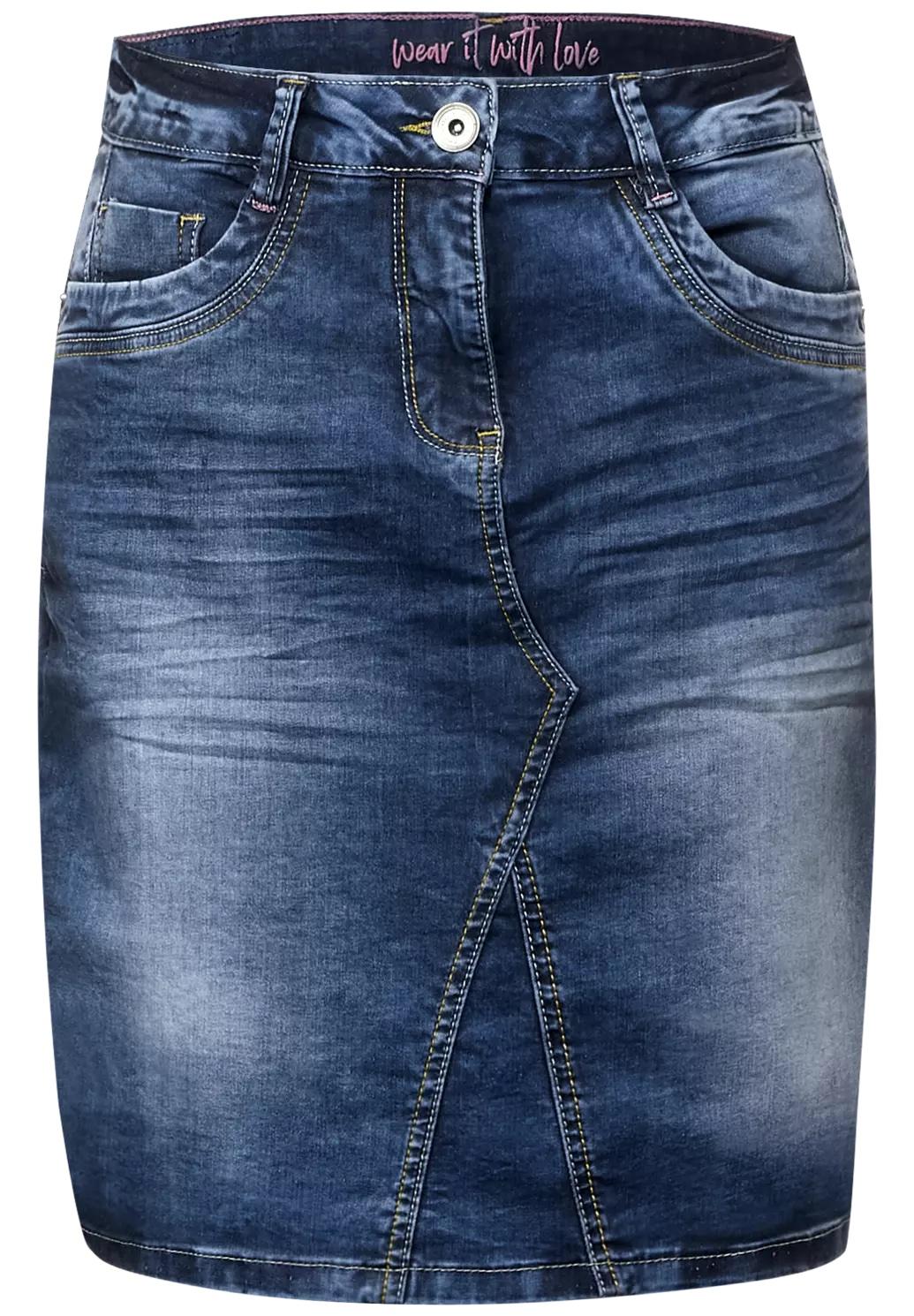 CECIL mini džínsová sukňa, mod.