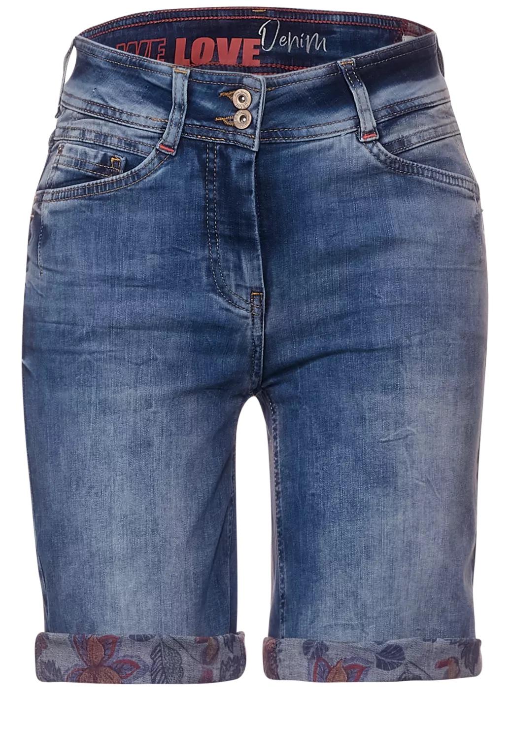 CECIL džínsové šortky TORONTO slim fit