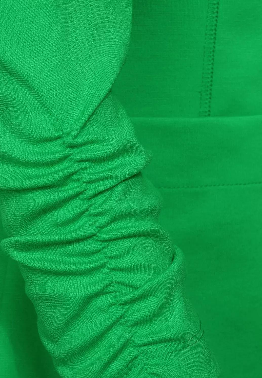 CECIL sako s naberanými detailmi, zel.