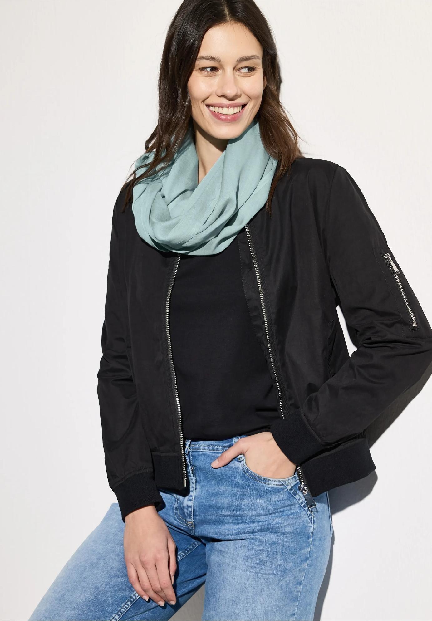 CECIL jednofarebný lučkový šál