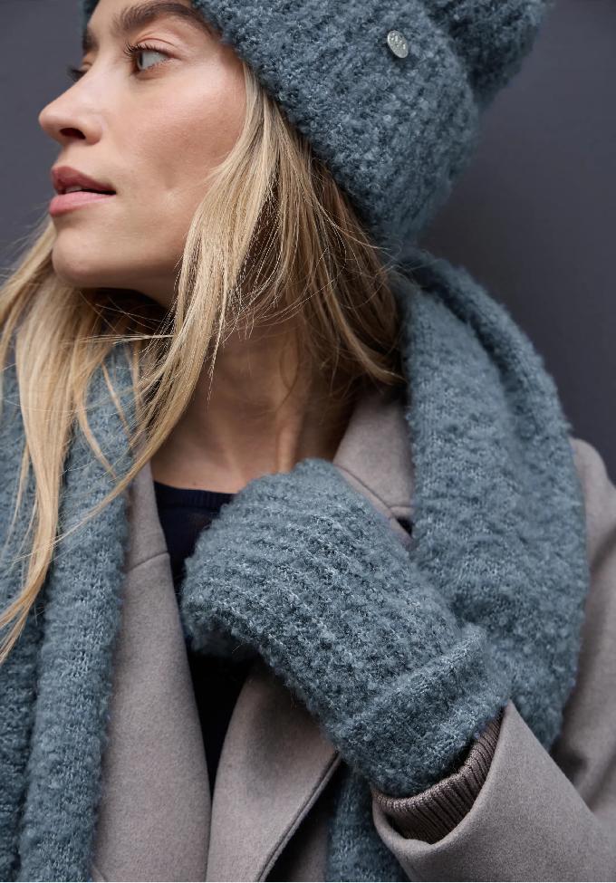 Street One buclé palčiaky, mod