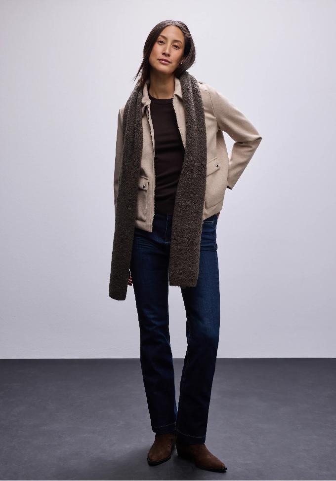 Street One dlhý buclé šál, hne